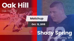 Matchup: Oak Hill vs. Shady Spring  2018