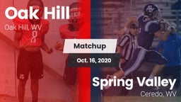 Matchup: Oak Hill vs. Spring Valley  2020