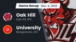 Recap: Oak Hill  vs. University  2020