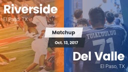Matchup: Riverside vs. Del Valle  2017