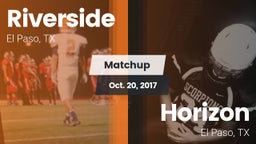 Matchup: Riverside vs. Horizon  2017