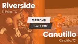 Matchup: Riverside vs. Canutillo  2017