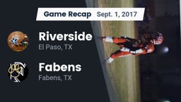 Recap: Riverside  vs. Fabens  2017