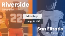 Matchup: Riverside vs. San Elizario  2018