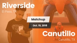 Matchup: Riverside vs. Canutillo  2018