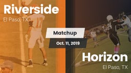 Matchup: Riverside vs. Horizon  2019