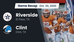 Recap: Riverside  vs. Clint  2020