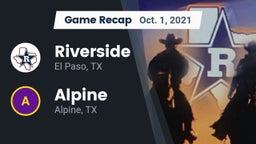 Recap: Riverside  vs. Alpine  2021