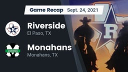 Recap: Riverside  vs. Monahans  2021