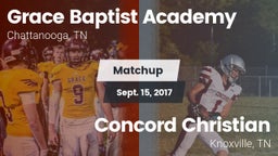 Matchup: Grace Baptist Academ vs. Concord Christian  2017
