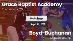 Matchup: Grace Baptist Academ vs. Boyd-Buchanan  2017
