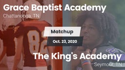 Matchup: Grace Baptist Academ vs. The King's Academy 2020