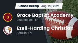 Recap: Grace Baptist Academy  vs. Ezell-Harding Christian  2021
