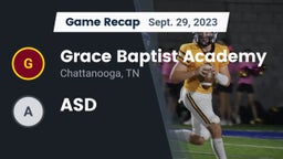 Recap: Grace Baptist Academy  vs. ASD 2023