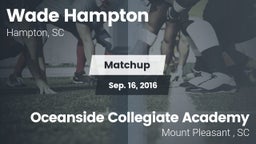 Matchup: Hampton vs. Oceanside Collegiate Academy 2016
