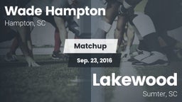 Matchup: Hampton vs. Lakewood  2016