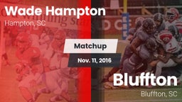 Matchup: Hampton vs. Bluffton  2016