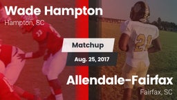 Matchup: Hampton vs. Allendale-Fairfax  2017