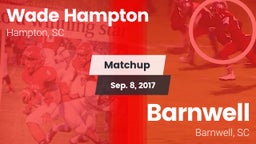 Matchup: Hampton vs. Barnwell  2017