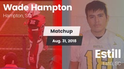 Matchup: Hampton vs. Estill  2018