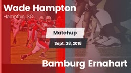 Matchup: Hampton vs. Bamburg Ernahart 2018