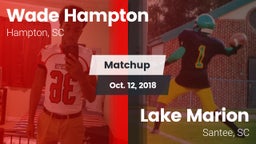Matchup: Hampton vs. Lake Marion  2018