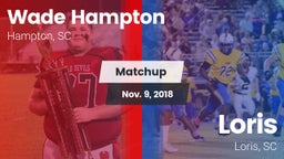 Matchup: Hampton vs. Loris  2018