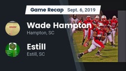 Recap: Wade Hampton  vs. Estill  2019