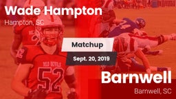 Matchup: Hampton vs. Barnwell  2019