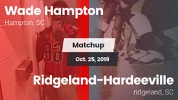 Matchup: Hampton vs. Ridgeland-Hardeeville 2019