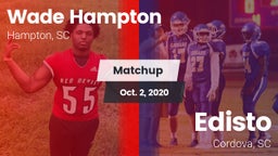 Matchup: Wade Hampton vs. Edisto  2020
