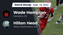 Recap: Wade Hampton  vs. Hilton Head  2022