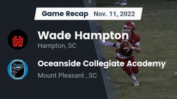 Recap: Wade Hampton  vs. Oceanside Collegiate Academy 2022