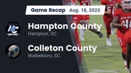 Recap: Hampton County   vs. Colleton County  2023