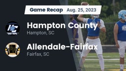 Recap: Hampton County   vs. Allendale-Fairfax  2023