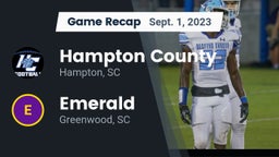 Recap: Hampton County   vs. Emerald  2023
