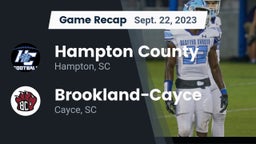 Recap: Hampton County   vs. Brookland-Cayce  2023