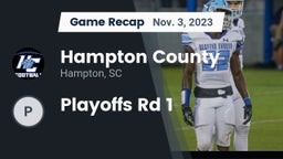 Recap: Hampton County   vs. Playoffs Rd 1 2023