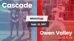 Matchup: Cascade vs. Owen Valley  2017