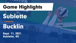 Sublette  vs Bucklin Game Highlights - Sept. 11, 2021
