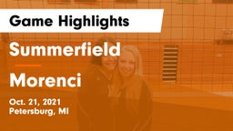 Summerfield  vs Morenci  Game Highlights - Oct. 21, 2021