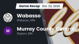 Recap: Wabasso  vs. Murray County Central  2020