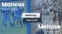 Matchup: Mancos vs. Melrose  2017