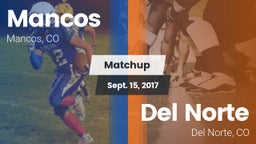 Matchup: Mancos vs. Del Norte  2017