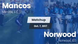 Matchup: Mancos vs. Norwood  2017