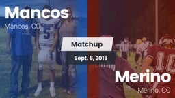 Matchup: Mancos vs. Merino  2018