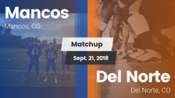 Matchup: Mancos vs. Del Norte  2018