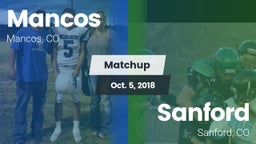 Matchup: Mancos vs. Sanford  2018