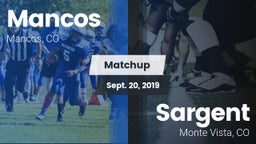 Matchup: Mancos vs. Sargent  2019