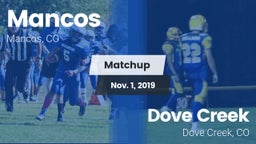 Matchup: Mancos vs. Dove Creek  2019
